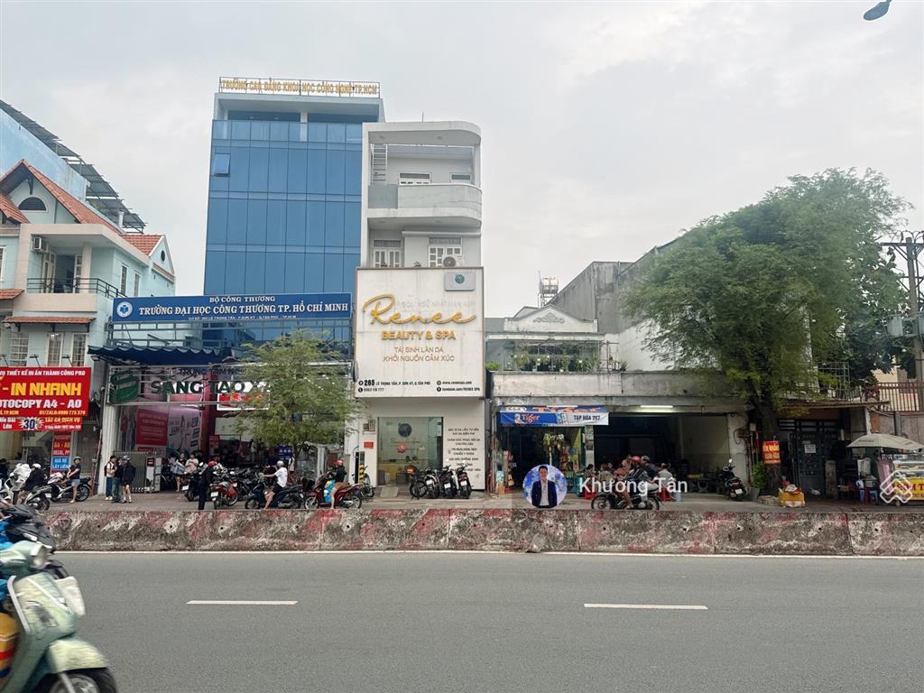 Mặt tiền lê trọng tấn 6.5x28m, nhà 3 tầng. vị trí đẹp, gần trường đh công thương, ngay aeon mall