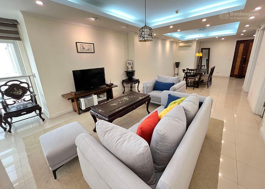 Cho thuê căn hộ tòa e5 ciputra, 123m2, tầng cao, full đồ, giá 18 triệu