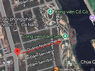 Bán đất mặt tiền đường 10,5m quảng ngãi trục đường thông sông khu hoà quý hoà xuân 100m/ 8,1 tỷ