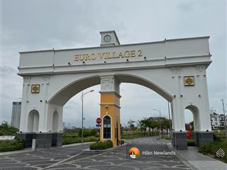 Bán đất biệt thự rộng 300m2  mặt tiền đường giáng hương 10  khu euro villa 2  hòa xuân ngang 15m