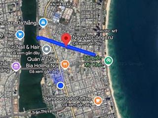Bán lô đất khủng rộng 513m  mặt tiền đường 10,5m nguyễn công trứ đoạn gần ngô quyền gần sông hàn
