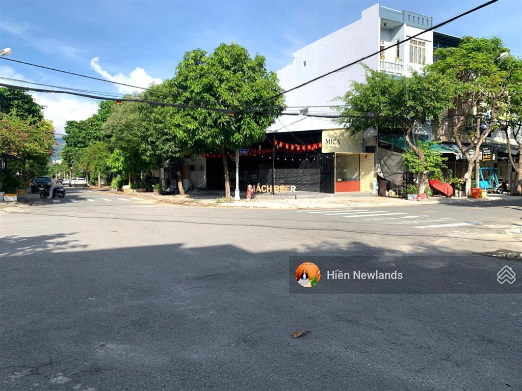 Bán đất 2 mặt tiền đường 7,5m lê chân giao hương hải thiền sư, gần chợ an hải bắc, ngang 6,5m