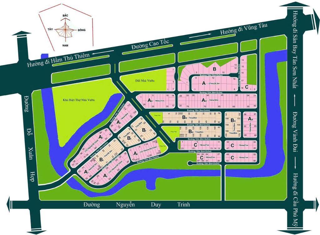 Bán đất dự án đại học bách khoa, đường đỗ xuân hợp, q9 diện tích 182m