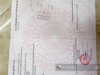 60,5m2 đất đường trần nhân tông, ngay gần ngã 6 quán trữ  ngang 5,5m