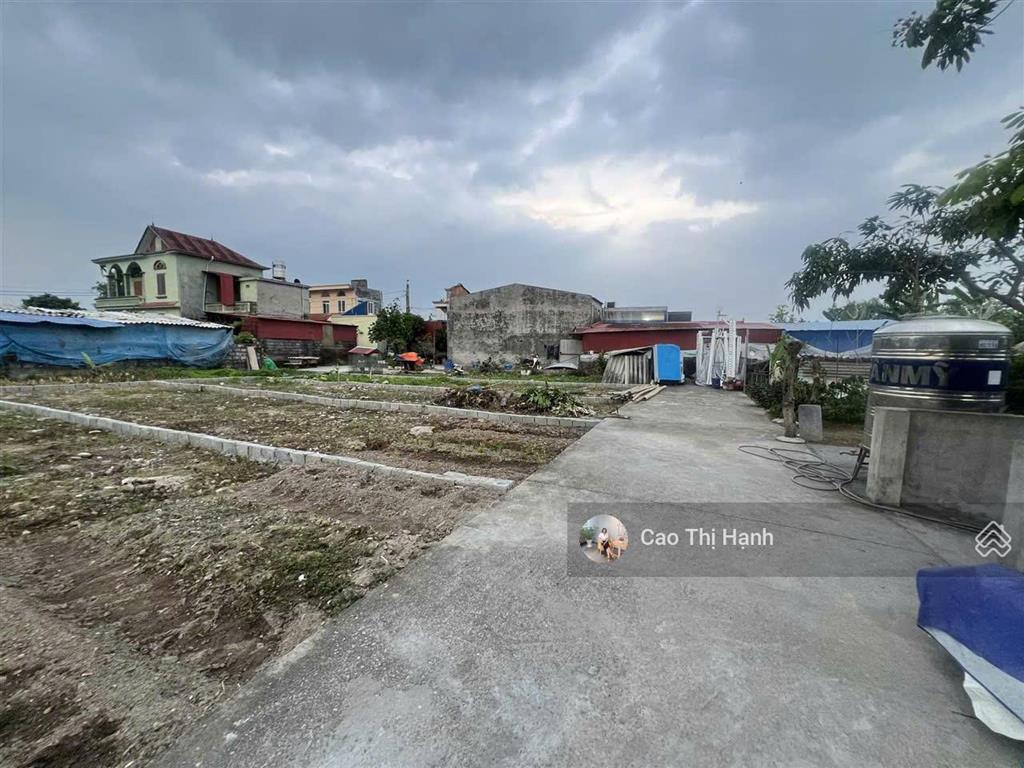 43,3m2 đất đồng tử 3, kiến an  ngang 5m  ngõ trước đất 3m