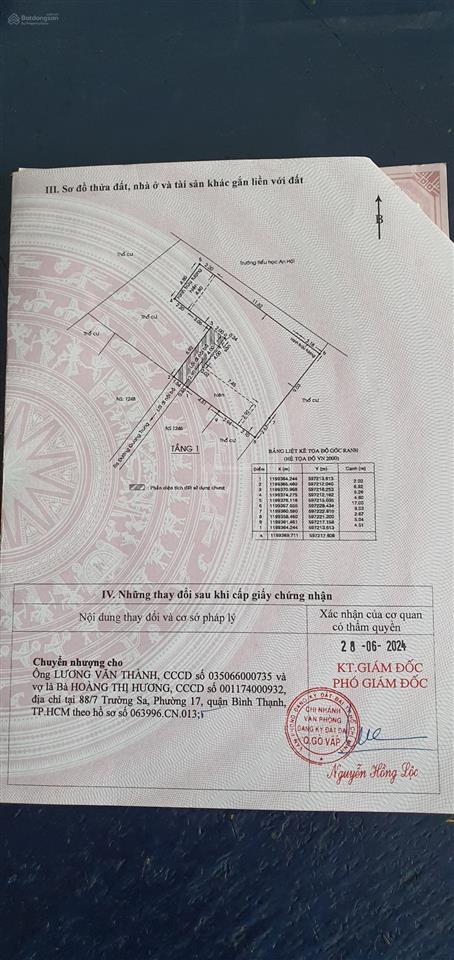 Nhà 1/ cách mặt tiền quang trung chỉ 10m, tiện xây căn hộ dịch vụ hoặc tách 3 lô