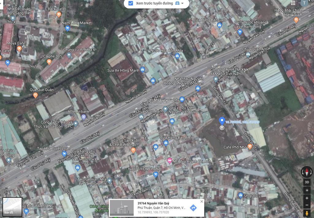 Bán đất cực ngon mt đào trí, p.phú thuận, q7, 5.830 m2 giá siêu tốt, tiện xây cc, phân lô cao cấp