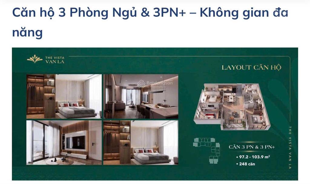 Căn hộ 3n2vs giá tốt, vốn vào chỉ từ 1 tỷ ký trực tiếp cđt