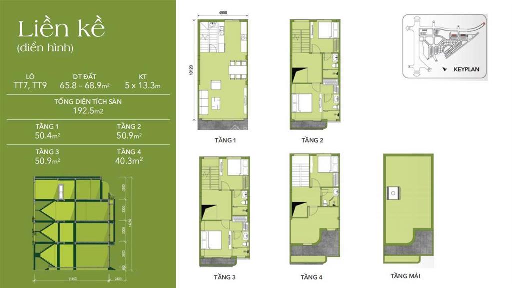 Bán gấp suất mua căn liền kề vista văn la 80m2 ngay chân chung cư được vào tên trực tiếp hđ
