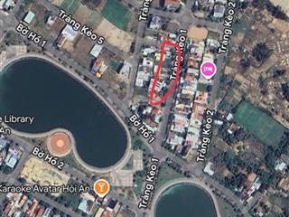 Bán đất mặt tiền trảng kèo, 8 tỷ, 284m2, hàng hiếm tại cẩm hà, hội an