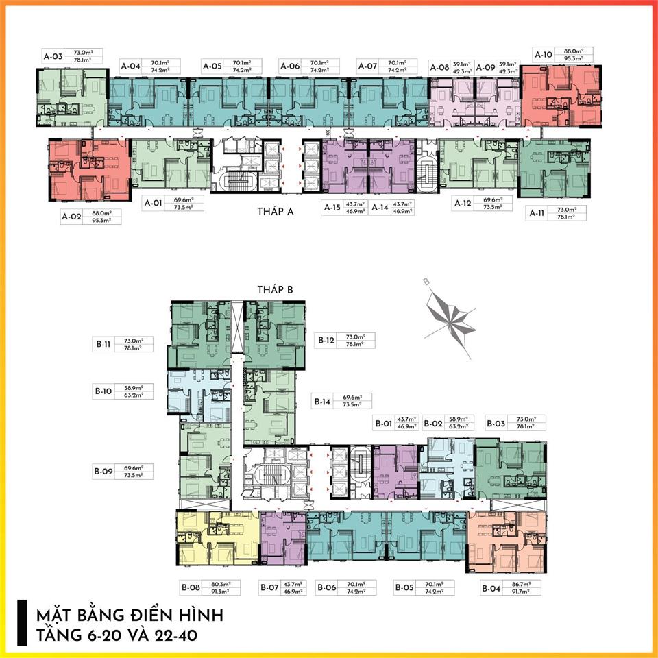 Bán a&t skygarden 2pn2wc giá 2 tỷ 450 bao thuế phí. công chứng ngay