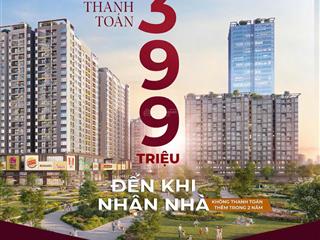 Ân hạn gốc lãi 100% trong 24 tháng, chỉ cần thanh toán trước 399 triệu sở hữu ngay căn hộ cao cấp