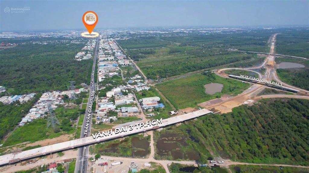 Hàng cđt the win city 65m2, 2pn  2wc giá 1,960 tỷ  tt 25% đến khi nhận nhà  tặng full nt
