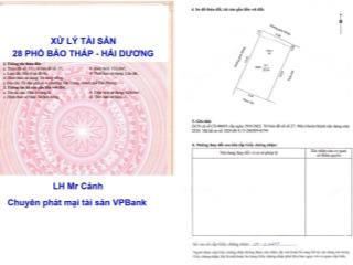 Bán nhà 5 tầng 28 Bảo Tháp, TP Hải Dương (nay là phường Tân Hưng, Hải Phòng)