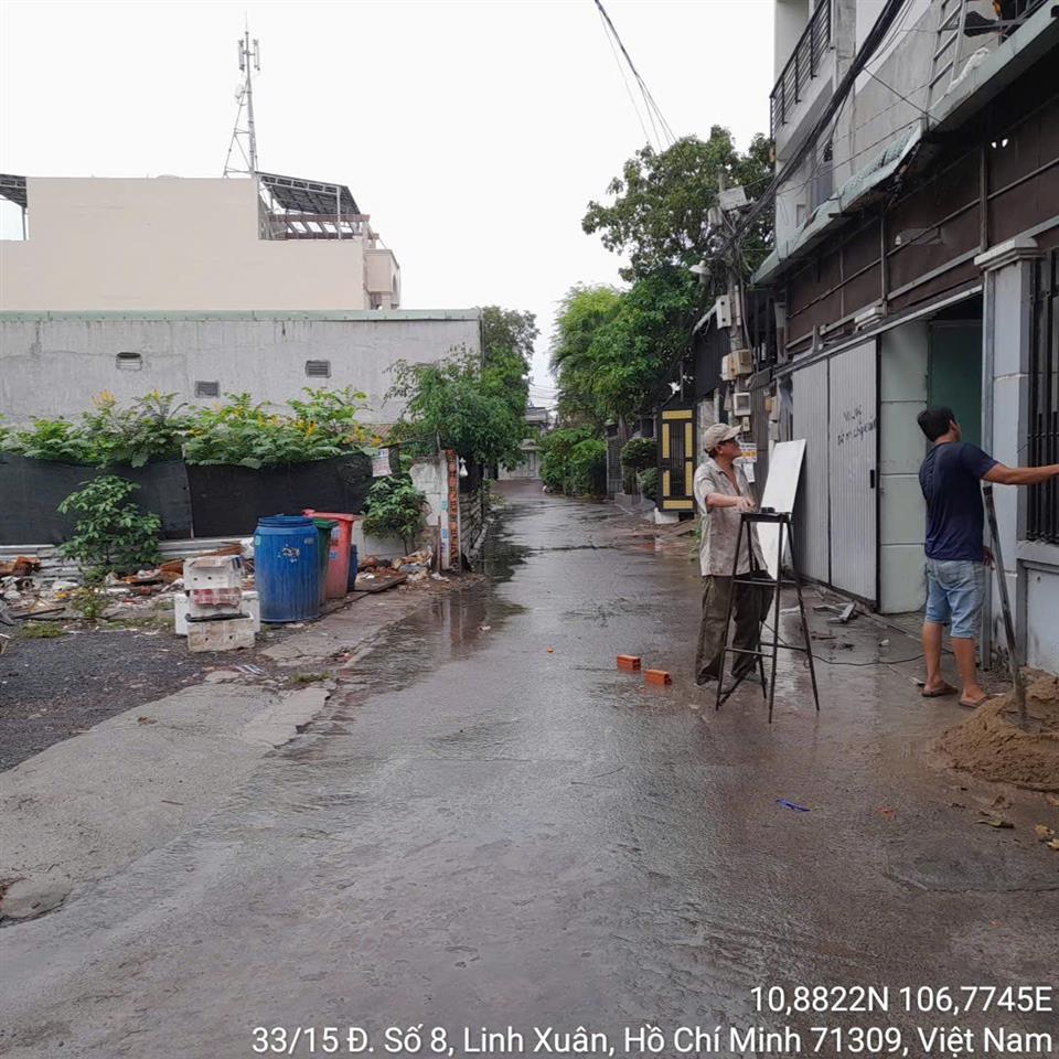 Chính chủ Bán đất hẻm số 33 đường số 8, P. Linh Xuân, Quận Thủ Đức (nay là phường Linh