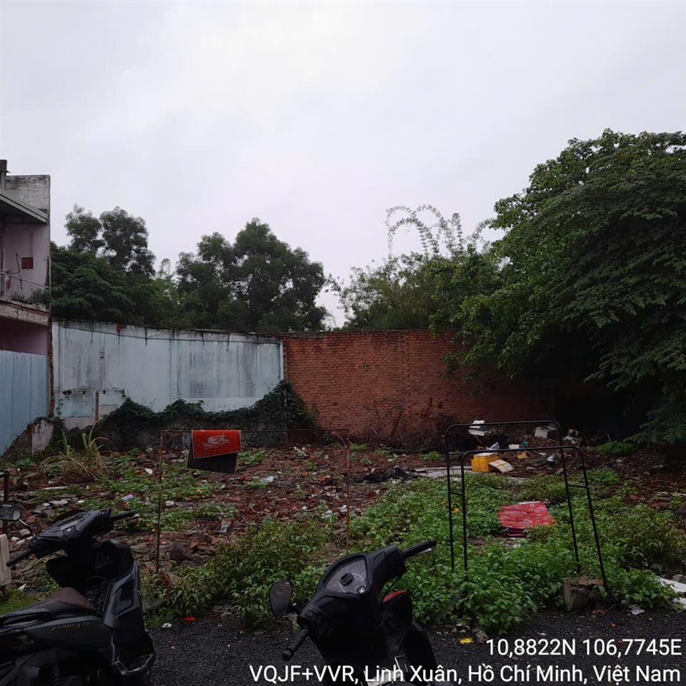 Chính chủ Bán đất hẻm số 33 đường số 8, P. Linh Xuân, Quận Thủ Đức (nay là phường Linh