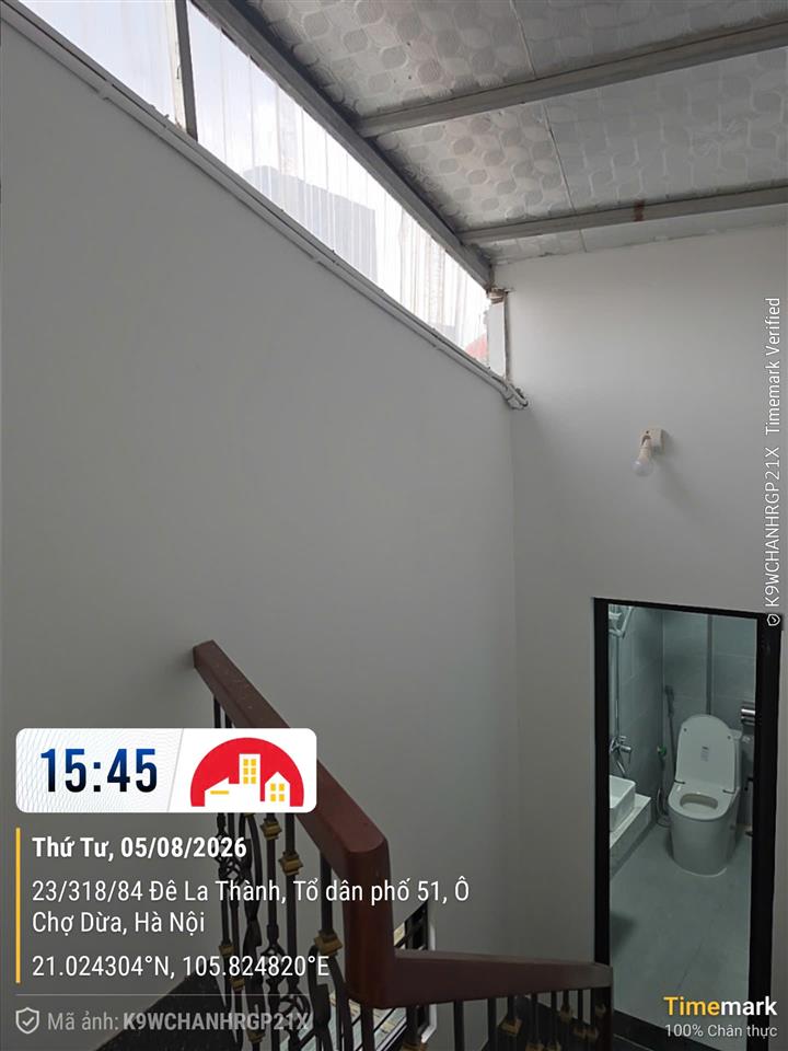 Chính chủ bán nhà 318 La Thành, Ô Chợ Dừa, Hà Nội, 44.5m2 x 5 tầng, ngõ 3m, miễn TG