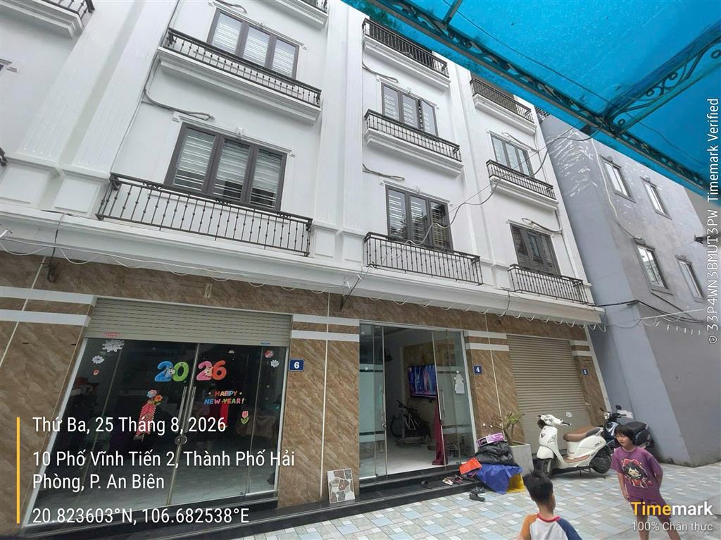 THANH LÝ NHÀ 4 TẦNG PHỐ VĨNH TIẾN, QUẬN LÊ CHÂN, HẢI PHÒNG