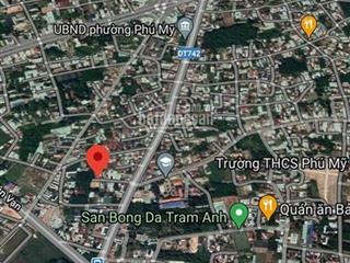 Bán 2 lô đất phú mỹ đường bê tông 6m, dt 6,9x29m thổ cư 100m, cách hvl vào 50m giá 4,5 tỷ một lô