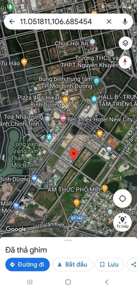 Bán nhà 4 tầng mặt tiền đồng khởi trung tâm tp mới, bình dương. 115m2 đã hoàn công giá tốt 10,8 tỷ