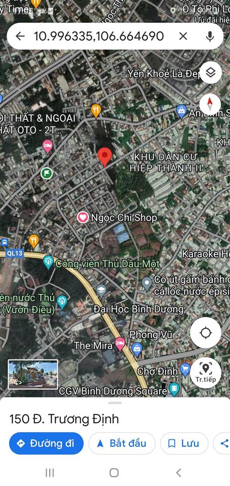 Mặt tiền kinh doanh trương định, phường hiệp thành, 6,3x19m thổ cư 100%, mà giá tốt chỉ có 6,8 tỷ