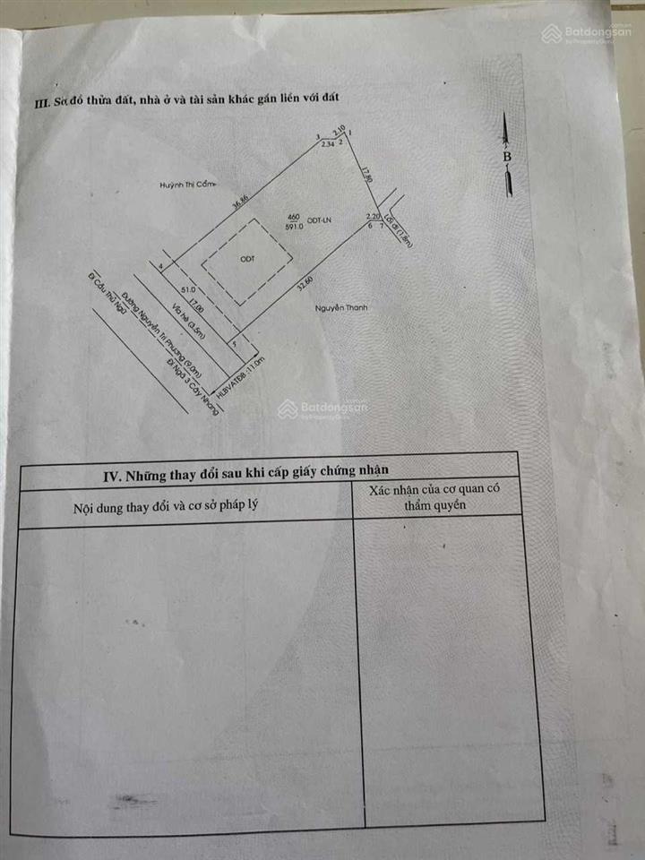Mặt tiền nguyễn tri phương, chánh nghĩa 17x37m thổ cư 122m2, xây biệt thự tuyệt đẹp luôn, giá mềm