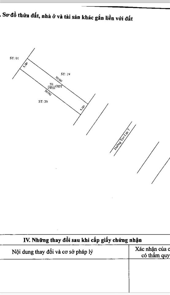 Cần bán 3 lô đường huỳnh văn lũy (tạo lực 7) mỗi lô 5x30m vị trí đẹp nhất giá tốt nhất 6 tỷ một lô
