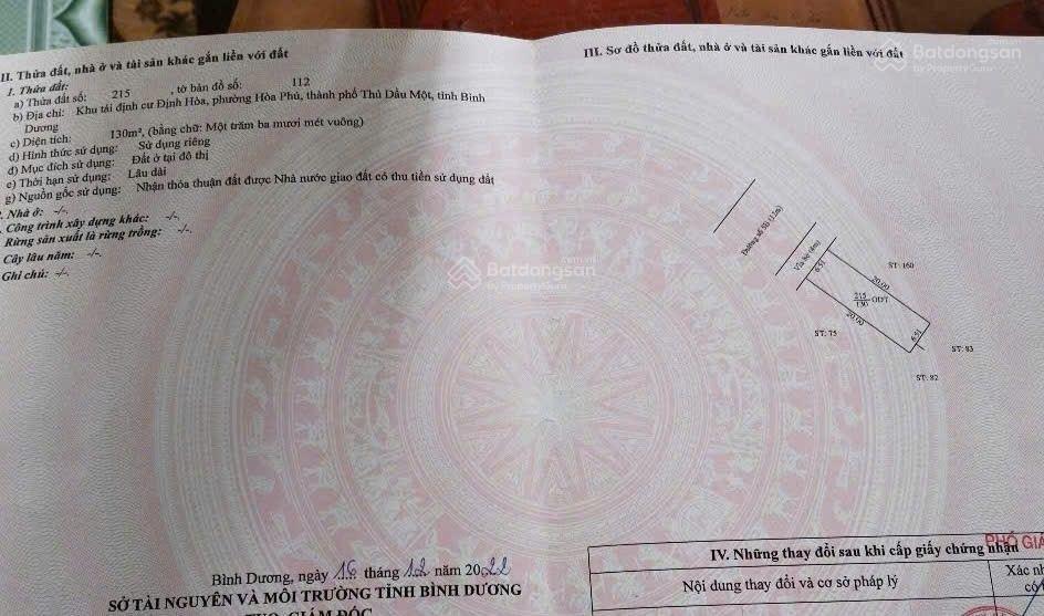 Bán 2 lô tái định cư định hòa đường 5b trục chính 12m, 100m2 và 130m2 vị trí đẹp nhất giá ổn lắm