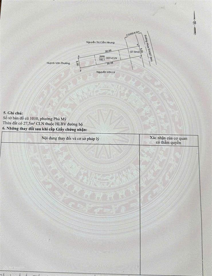 Đất đường dx27 phú mỹ, 5x30 thổ cư 60m đường nhựa 6m thông ra dx02 xung quanh toàn nhà lầu to đẹp