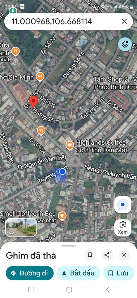 Đất kdc hiệp thành 3, 5x20m thổ cư 100% hàng hiếm có sổ sẵn xây được 1 trệt 2 lầu giá tốt nhất