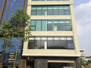 Cho thuê 2 tầng tòa nhà văn phòng đường dân chủ, vĩnh tân có thang máy, nhà để xe và pccc đầy đủ