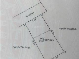 Hàng hiếm mt phạm ngọc thạch, 11x26m thổ cư 160m2 vị trí xây tòa nhà văn phòng đẹp giá tốt nhất