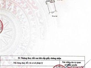 Hàng ngộp đất tđc hòa lợi sau lưng ủy ban phường bình dương diện tích 6,73x20 thổ cư 100% cực kỳ ok