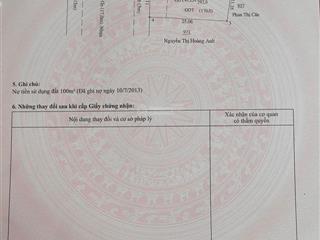 Hàng ngộp  mặt tiền trần văn ơn, phú hòa. 11,5x26 thổ cư 170m vị trí kinh doanh sung giá cực tốt