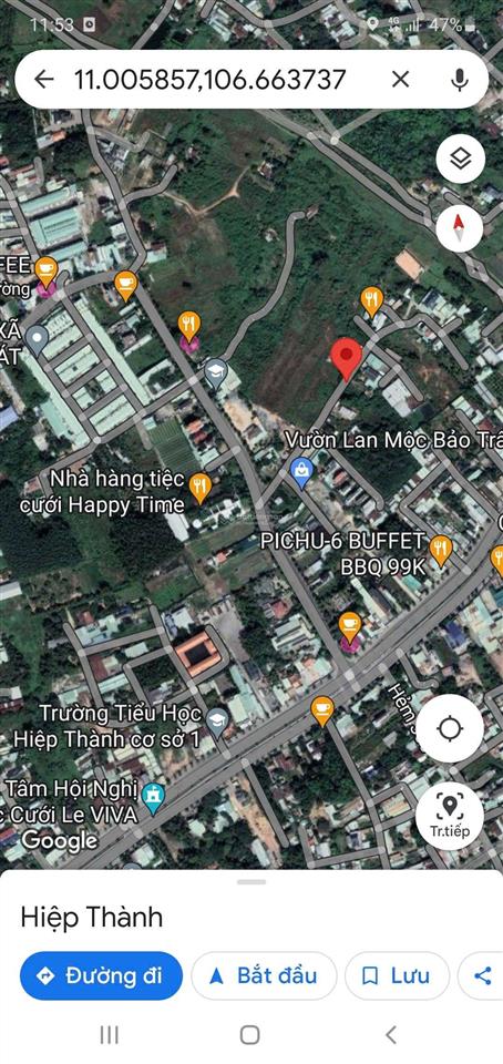 Đất xây biệt thự phường hiệp thành một sẹc nguyễn đức thuận vào 100m, ngang 10,3x34 cực đẹp giá ok