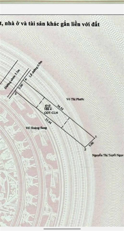 Đất xây biệt thự phường hiệp thành một sẹc nguyễn đức thuận vào 100m, ngang 10,3x34 cực đẹp giá ok