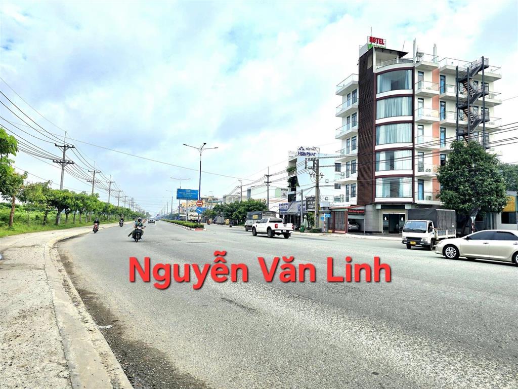 Đất mặt tiền đường nguyễn văn linh khu tđc phú chánh. ngang 8,1x20m vị trí kinh doanh đẹp giá tốt