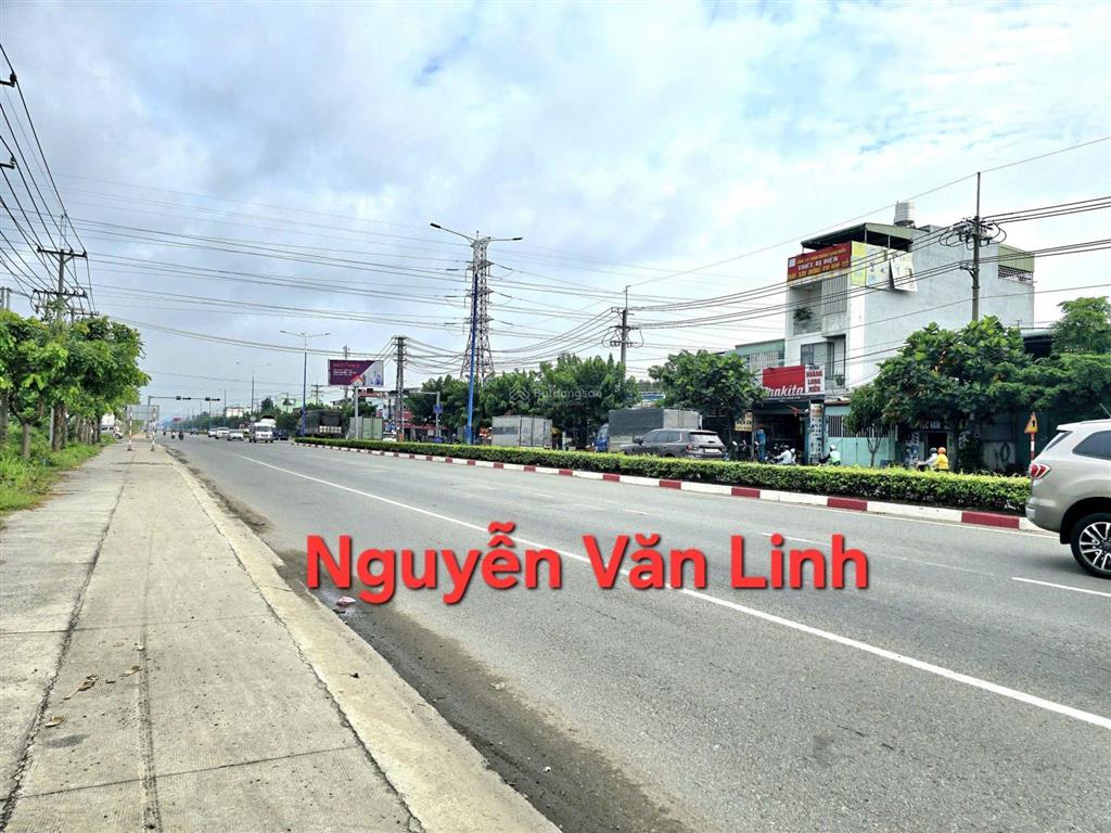 Đất mặt tiền đường nguyễn văn linh khu tđc phú chánh. ngang 8,1x20m vị trí kinh doanh đẹp giá tốt