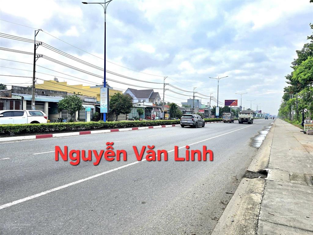 Đất mặt tiền đường nguyễn văn linh khu tđc phú chánh. ngang 8,1x20m vị trí kinh doanh đẹp giá tốt