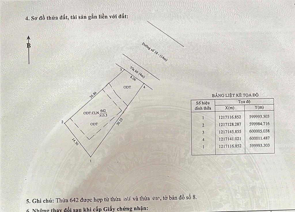 Đất xây biệt thự kdc hiệp thành 3 lô duy nhất có sổ riêng, 313m2 thổ cư 213m2 giá cực kỳ tốt 12,5tỷ