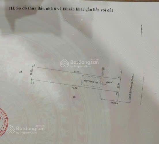 Bán đất tại đại lộ bình dương, tân định 1265m² thổ cư 200m². ngang 13,6m mặt tiền cực đẹp giá ngộp