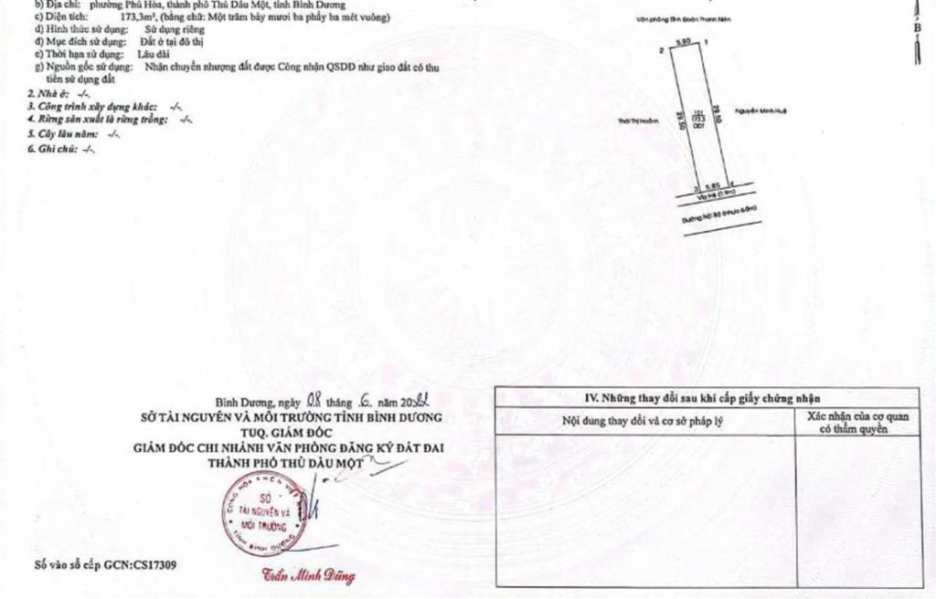 Hàng đẹp 1 sẹc đường phú lợi, đường nhựa 10m, diện tích 6x29,5 thổ cư 100% khu cán bộ cực kỳ đẹp
