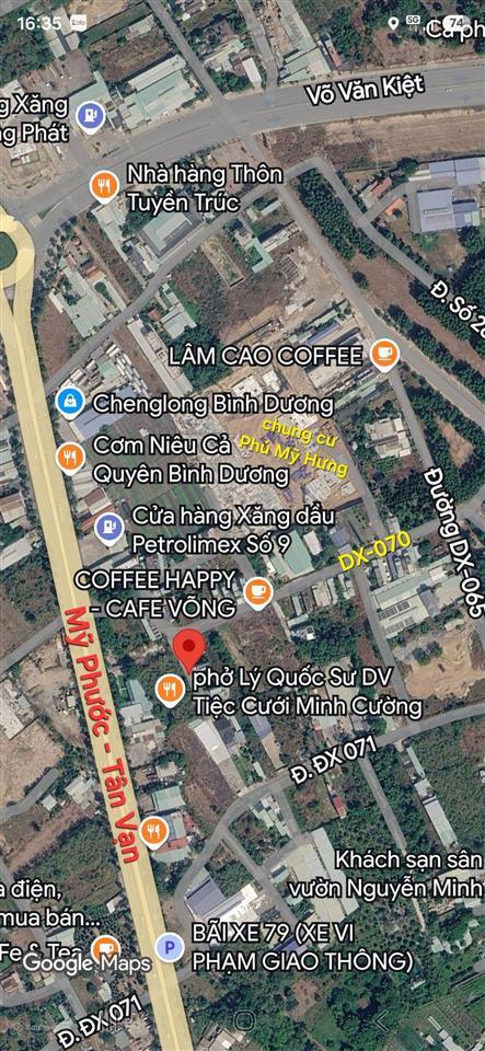 Đất định hòa 1 xẹc dx70 vào 30m đường 8m ôtô né nhau ngang 4,5x18m thổ cư 60m2 giá tốt 1 tỷ 888tr
