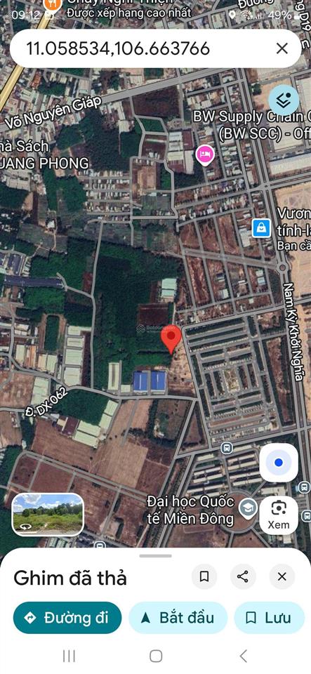 Đất hòa lợi kế bên trung tâm tp mới, 2166m2 thổ cư 1913m2 xây trọ cao cấp, xây kho quá đẹp giá ngộp
