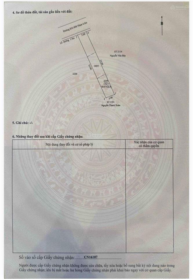 Siêu rẻ đất đường dx08 phú mỹ 5x35 thổ cư 60m mà giá chỉ 3 tỷ 450tr . nhanh tay sở hữu liền
