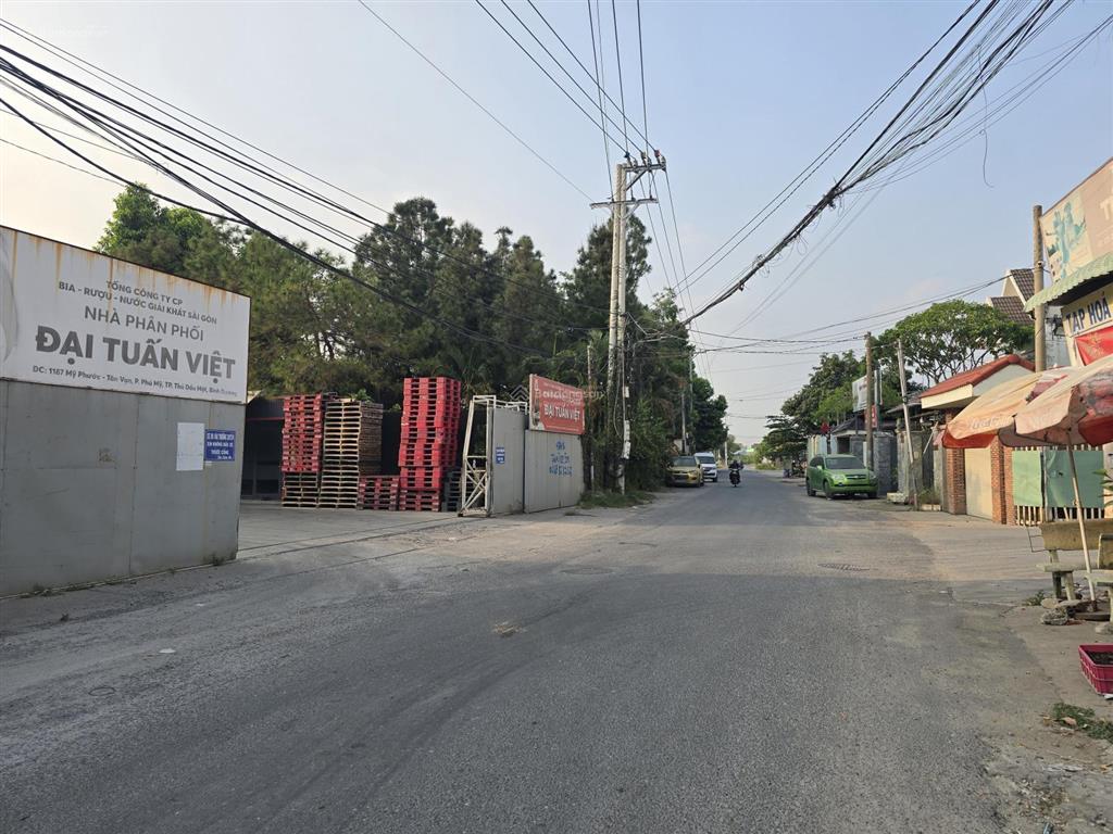 Bán đất dx034 phú mỹ, 20x51m tc 200m2, gần sát mptv vị trí làm kho xưởng quá thuận tiện giá rất tốt