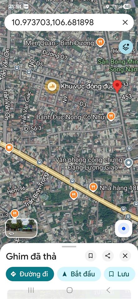 Mặt tiền lê hồng phong phú hòa 10x61m thổ cư 310m2 ngay cổng kdc phú hòa 1 đang cho thuê 30tr/th