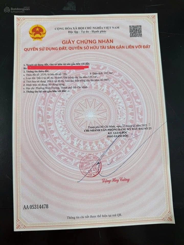 Siêu phẩm đất phú mỹ đường nhựa 6m có vỉa hè 5x38,6 thổ cư 100m cách huỳnh văn lũy vào 20m giá tốt