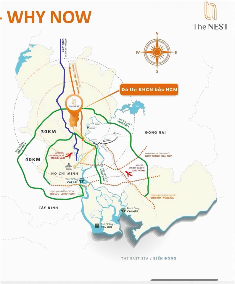 Căn 59m² the nest công năng như 2pn | 1pn + 1 đa năng + 2wc | giá 2,8 tỷ