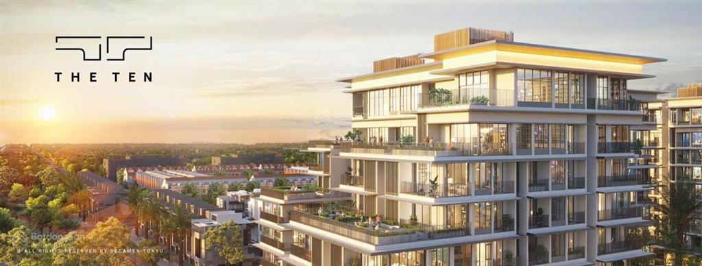 Căn hộ 3 phòng với độ rộng ban công lên đến 3,2m  the ten